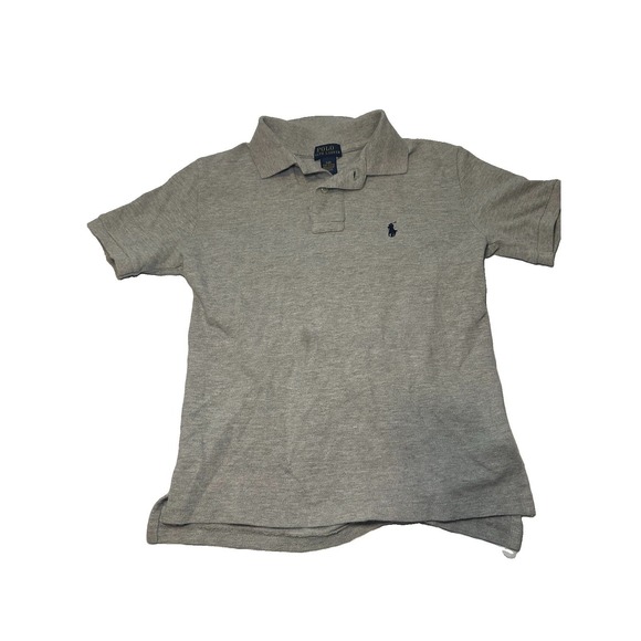 Polo Ralph Lauren Other - Polo Ralph Lauren Boys Gray Short Sleeve Polo Shirt Size S 8 Classic Cotton
